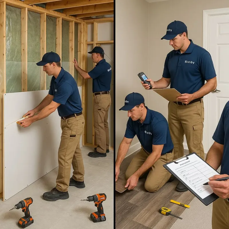 Repairs and Reconstruction process in Bisbee, AZ